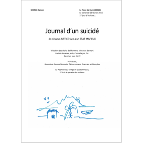 Couverture du livre : Journal d’un Suicidé